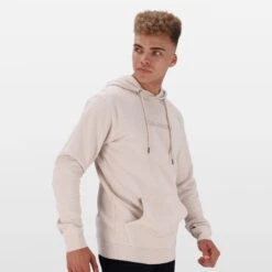 CORE II -Salomon Sportstyle Shop COREHOODIEPULLOVERIIM WMF0003PUMICESTONEB