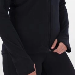 KABRU FULL ZIP -Salomon Sportstyle Shop KABRUFZW WLF0103BLACKB