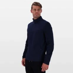 RUN MID QUARTER ZIP -Salomon Sportstyle Shop RUNMIDLAYERQUARTERZIPM WMF0032MIDNIGHTBLUEB