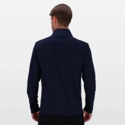 RUN MID QUARTER ZIP -Salomon Sportstyle Shop RUNMIDLAYERQUARTERZIPM WMF0032MIDNIGHTBLUED