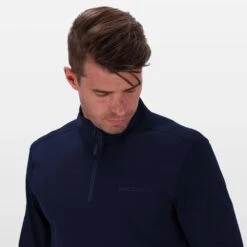 RUN MID QUARTER ZIP -Salomon Sportstyle Shop RUNMIDLAYERQUARTERZIPM WMF0032MIDNIGHTBLUEE