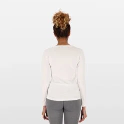 SCOOP NECK -Salomon Sportstyle Shop SCOOPNECKLSTEEW WLL8821WHITEC