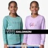 RETAIL GIRLS 2 PK LS -Salomon Sportstyle Shop girls 2 pack ls tees